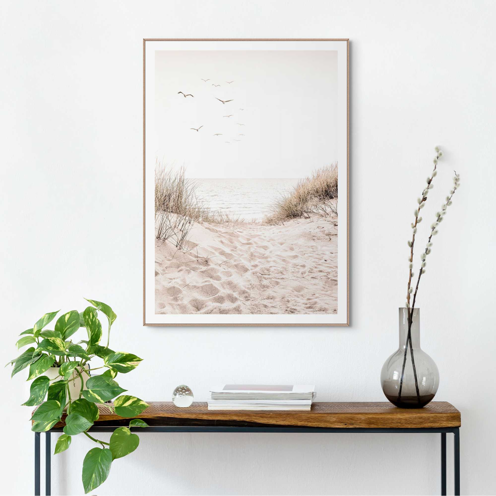 Reinders - Dunepath - Schilderij 70x50cm Hout