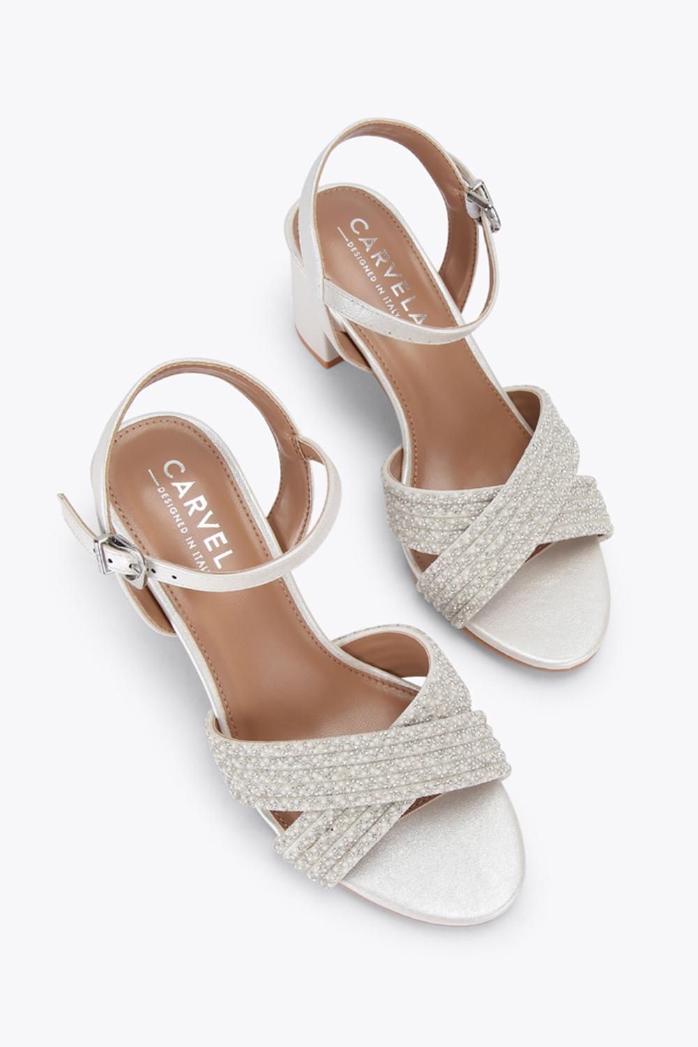 Carvela Divine Block' Fabric Heels