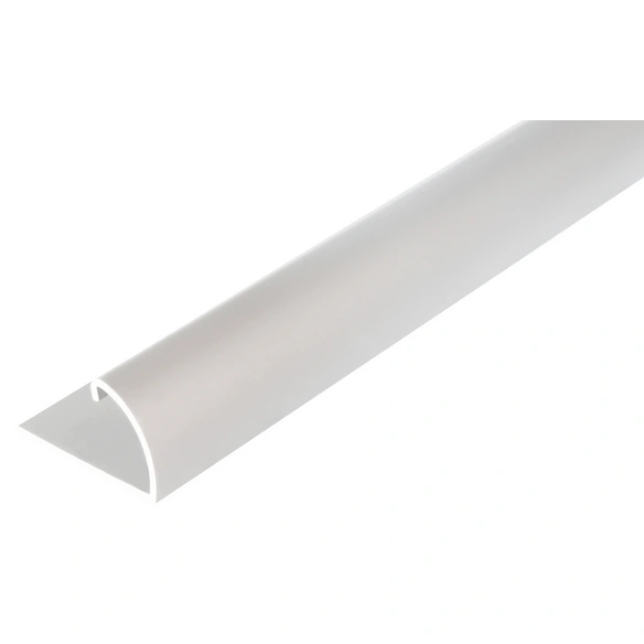 Abschlussprofil, eloxiert, LxBxH: 100x2,5x1,3 cm, silberfarben