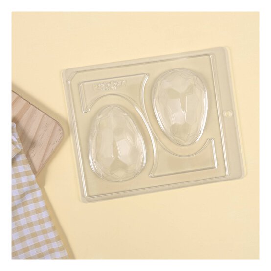 Diamond Chocolate Egg Mould 2 Pack