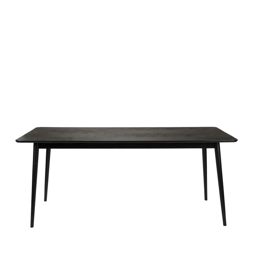 FABIO - Table à manger en bois 180x90cm noir