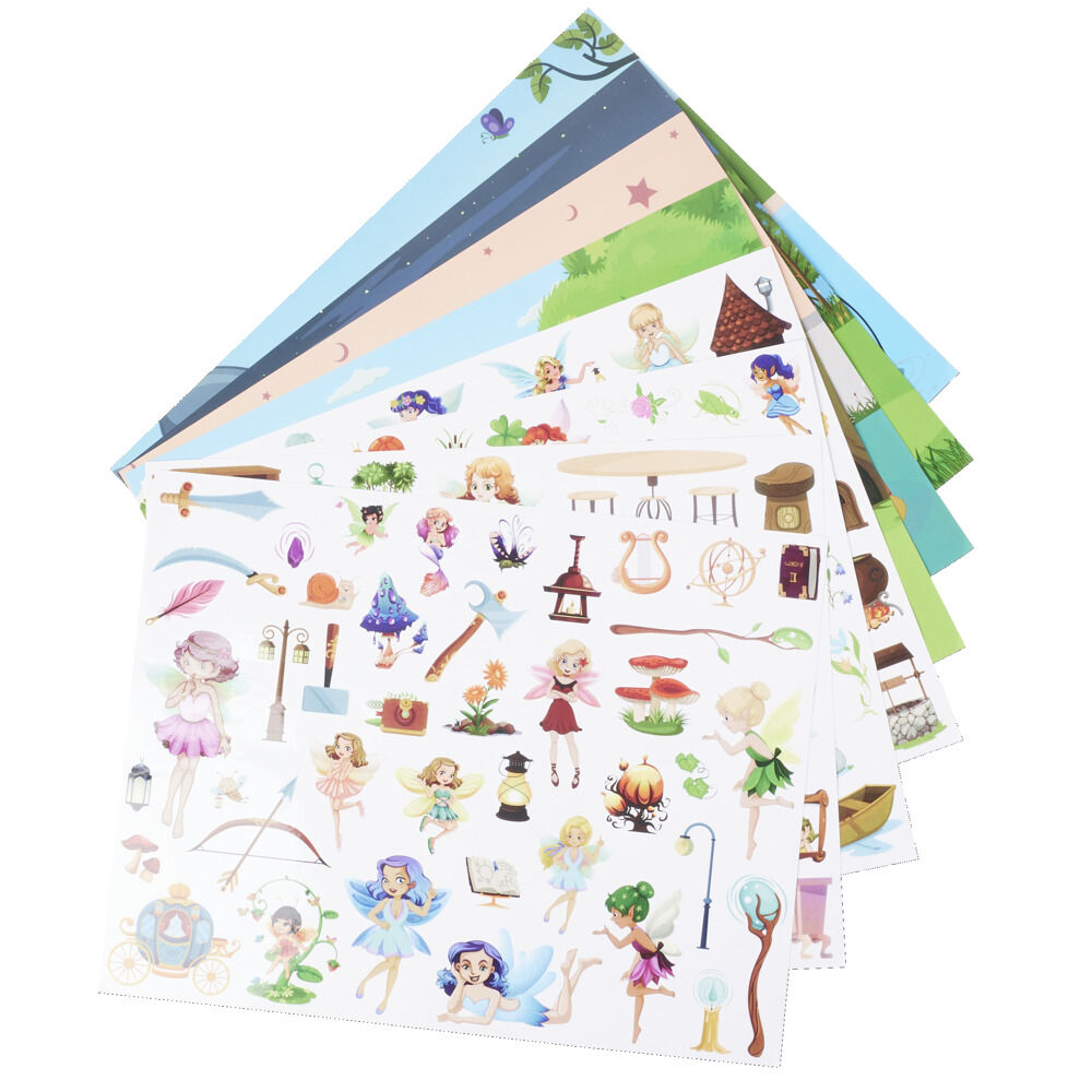 Sticker en papier repositionnable pour enfant