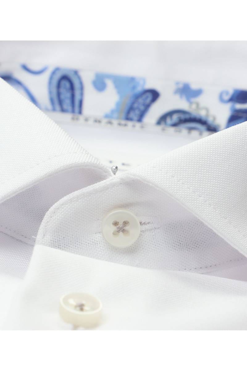 ETERNA Slim Fit Hemd weiss, Strukturiert