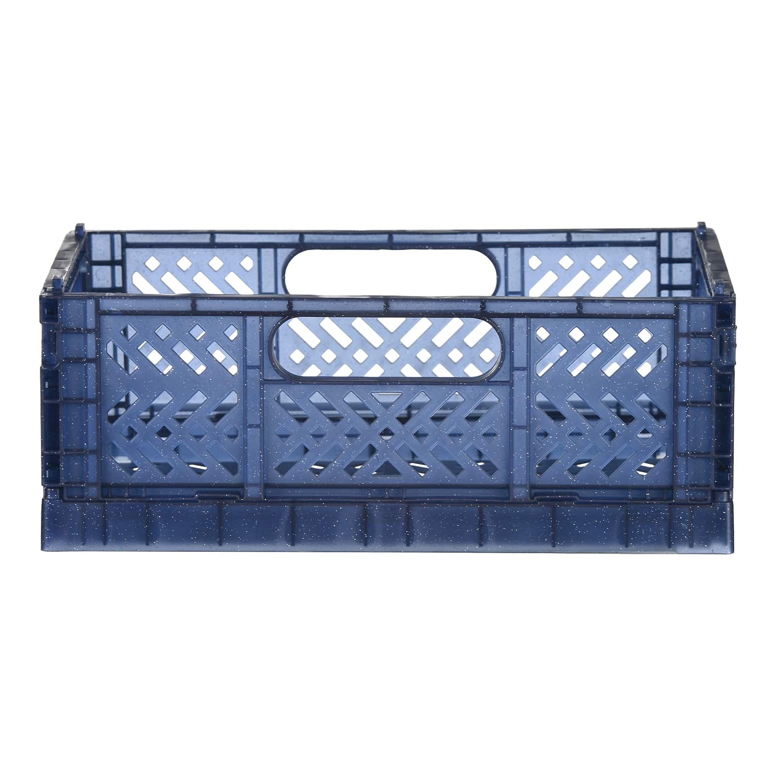 Klappbox Glitter M Blau,B 215 x H 85 x T 145 mm