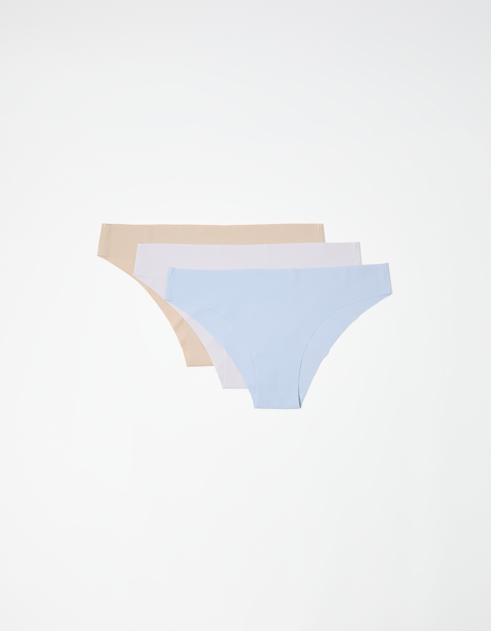 Pack 3 Cuecas Corte Laser, Mulher, Azul