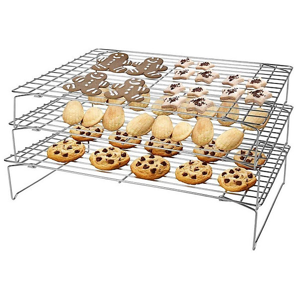 Grille de refroidissement 3 étages en inox