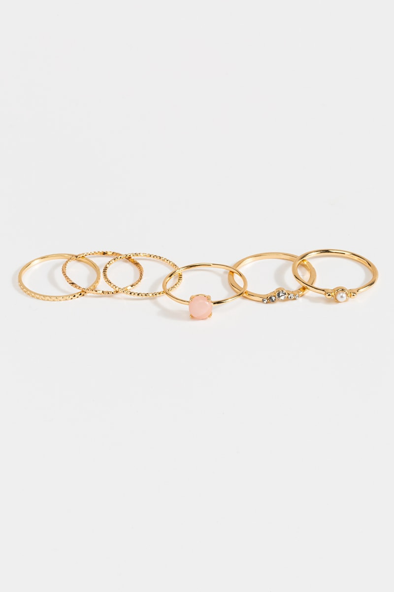 Malaysia Textured Ring Set