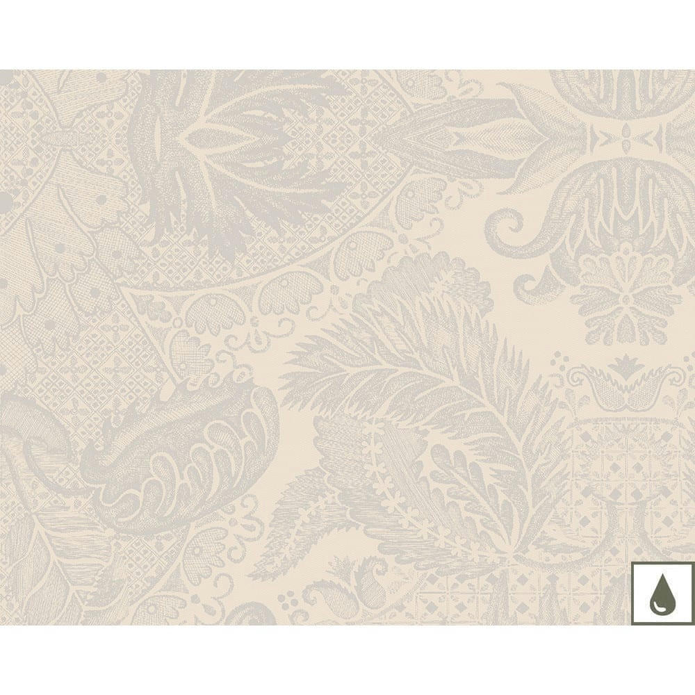 MILLE ISAPHIRE PARCHEMIN - Set enduit imperméable pur coton beige 40X50