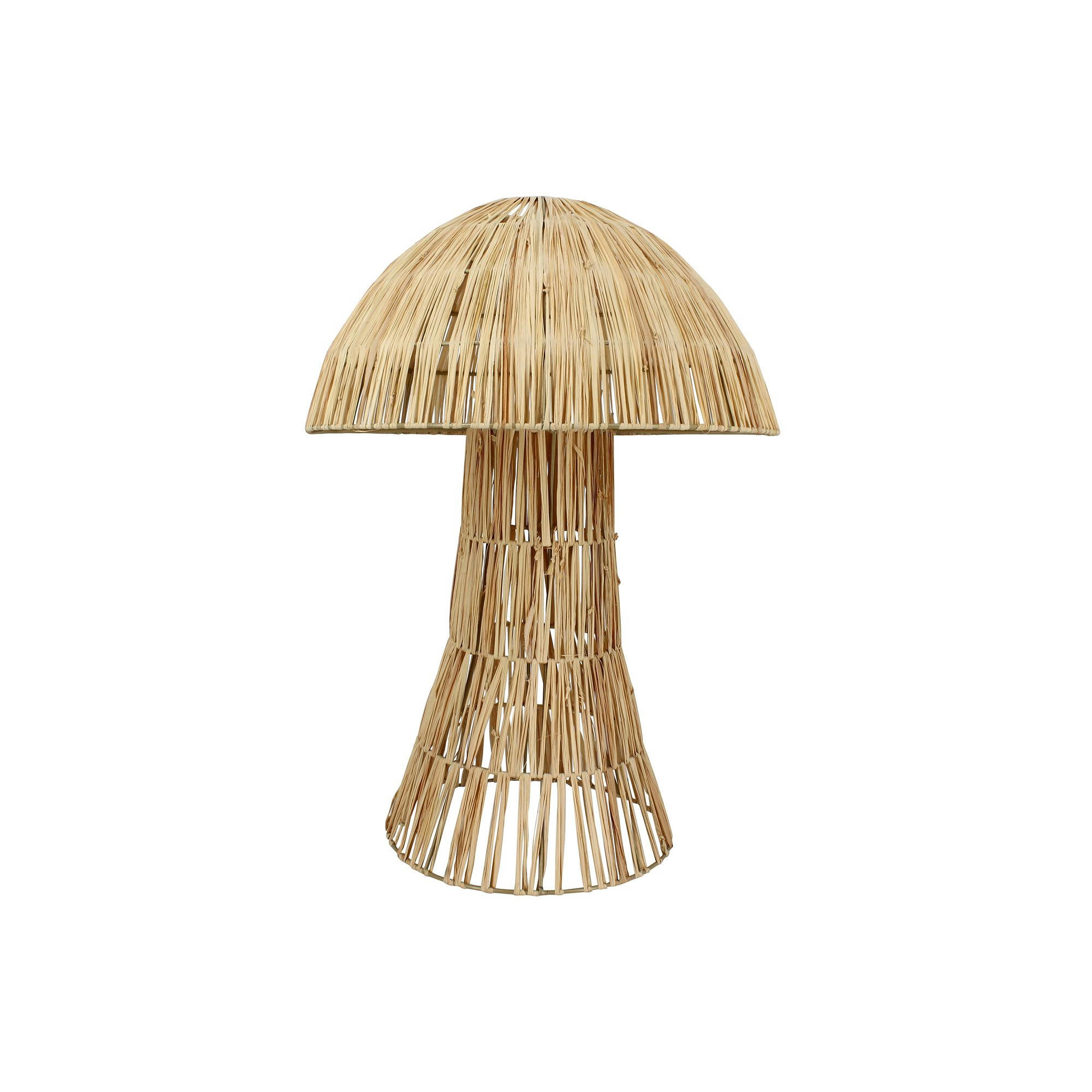 EL NIDO - Lampe à poser en raphia Ø39 x h54cm