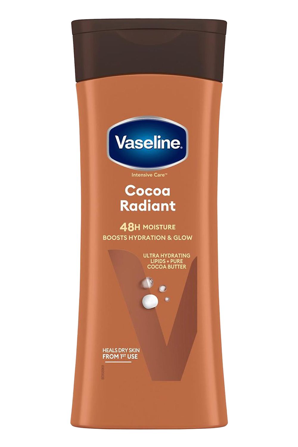 Vaseline 6x of 400ml, Intensive Care Moisture 'Lotion', Cocoa Radian