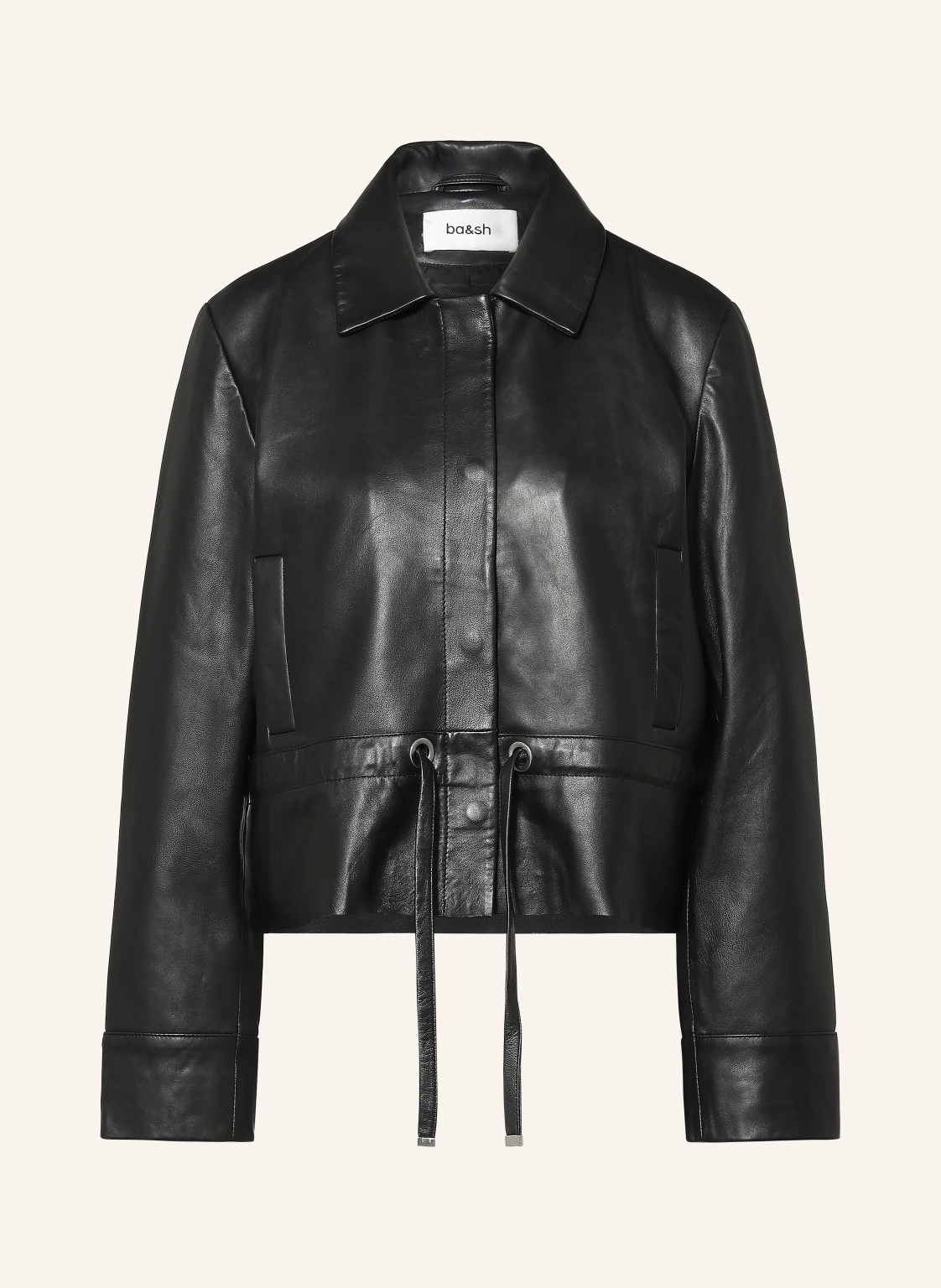 ba&sh Lederjacke MANITA