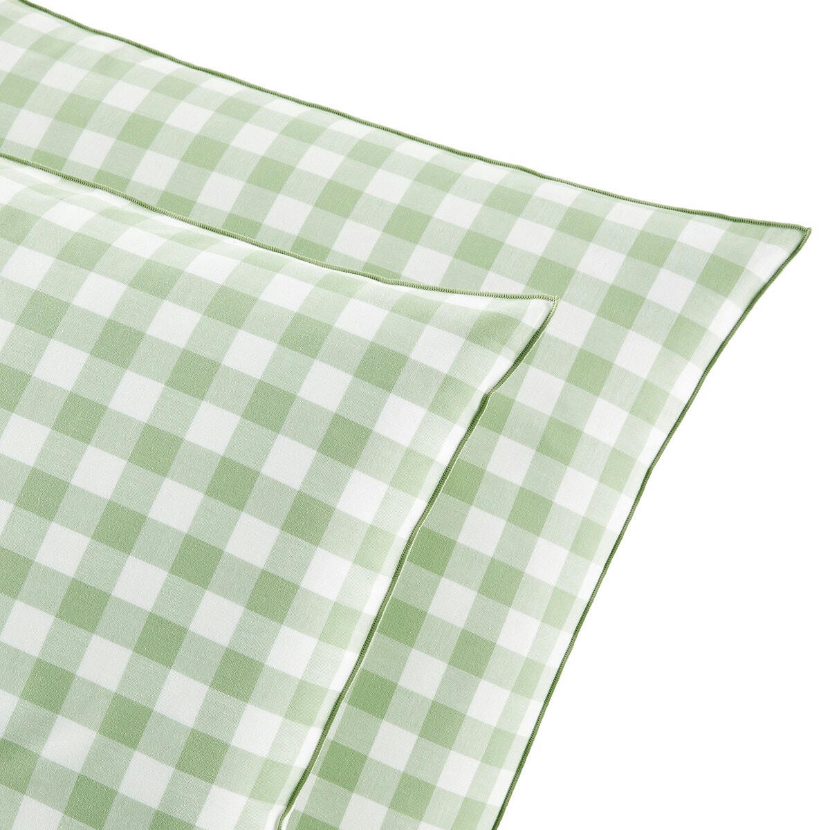 Taie d'oreiller coton, Veldi vert