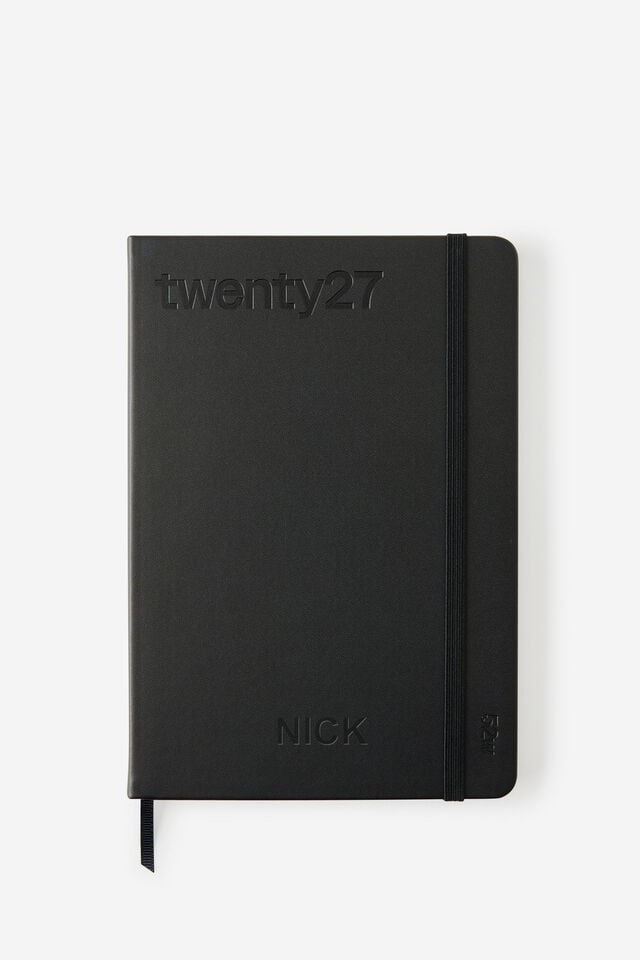 Personalised 2027 A5 Weekly On Schedule Diary