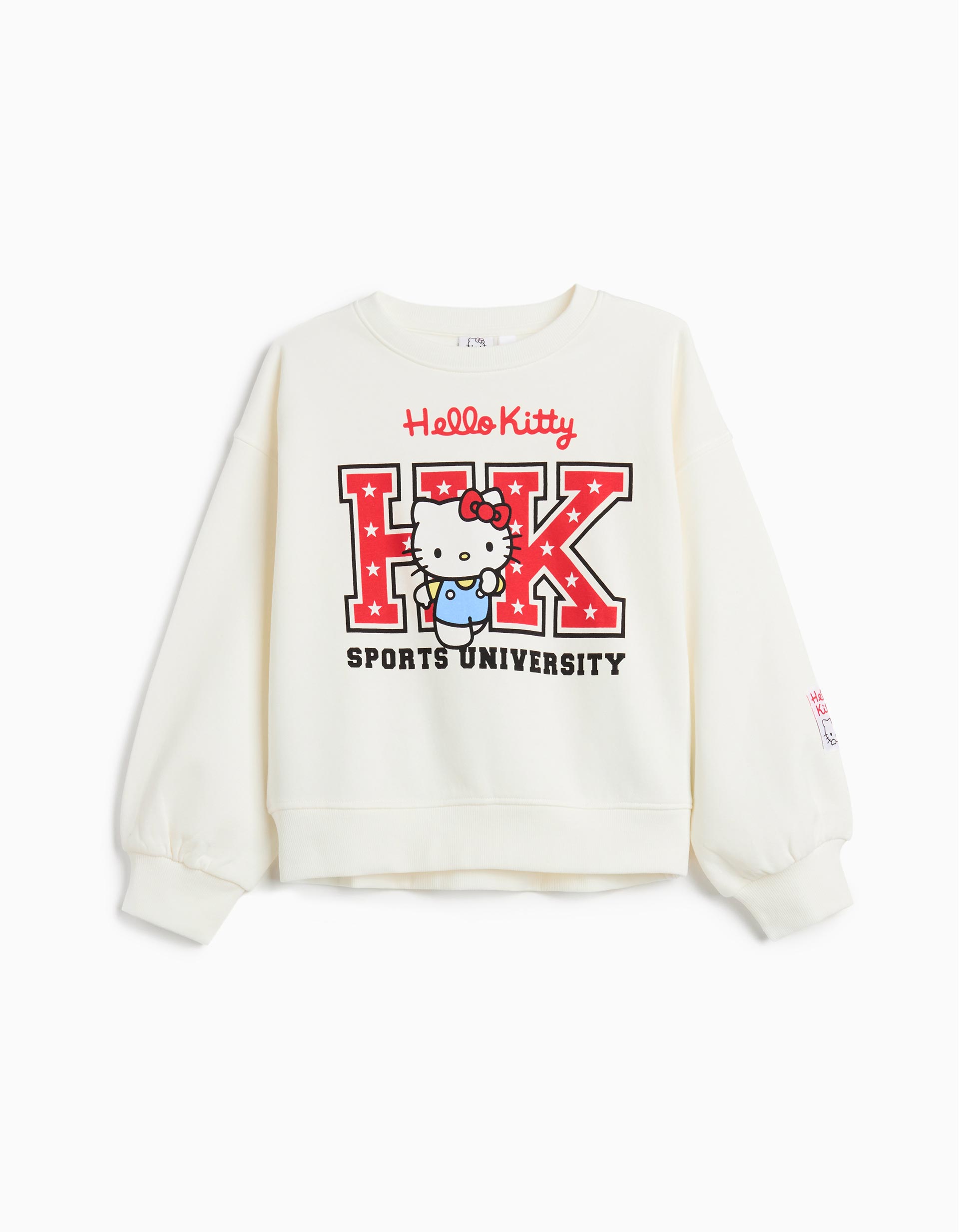 Sweatshirt 'Hello Kitty', Menina, Branco