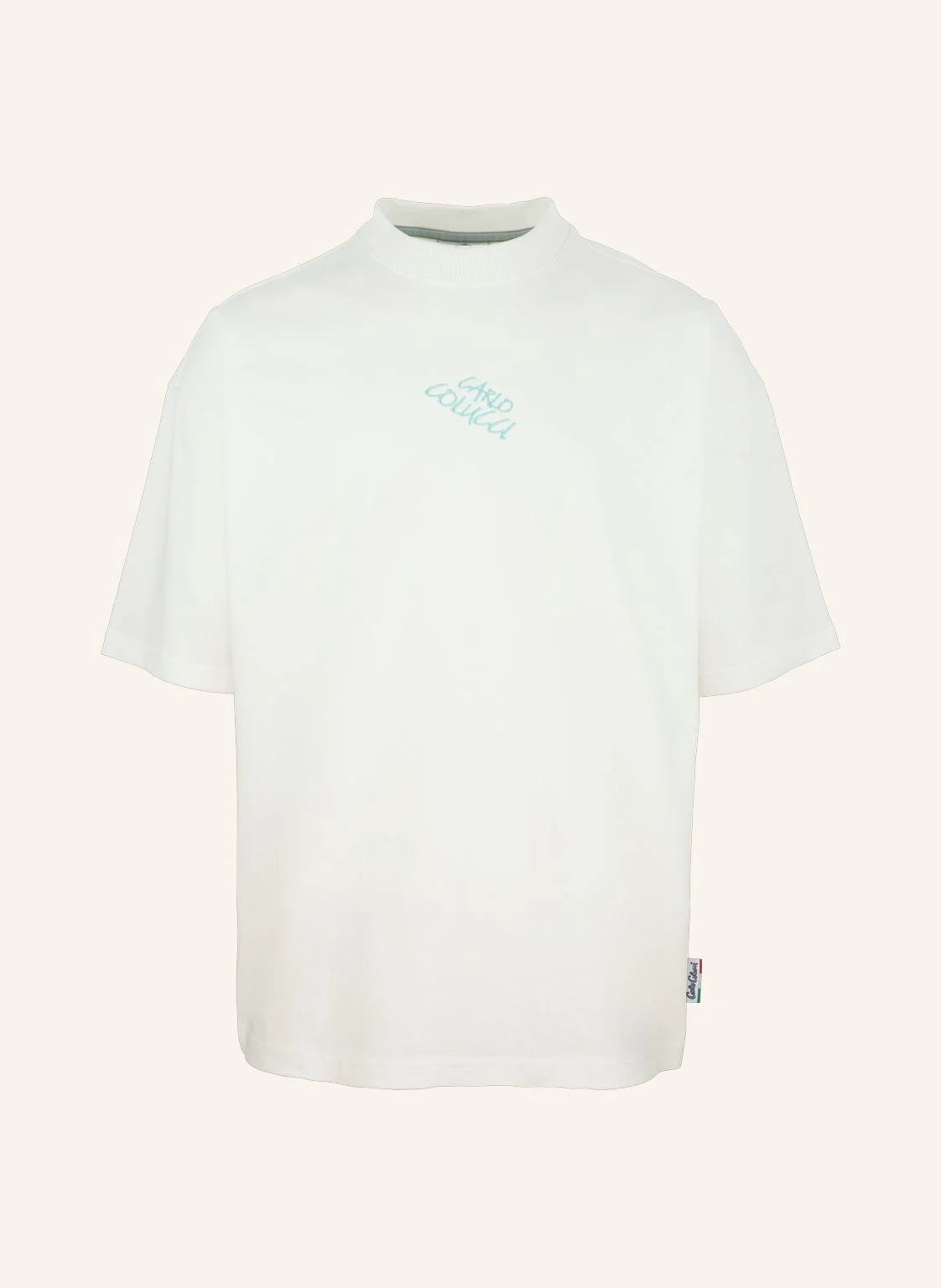 CARLO COLUCCI Backprint T-Shirt - Liquid Stitches FINETTO