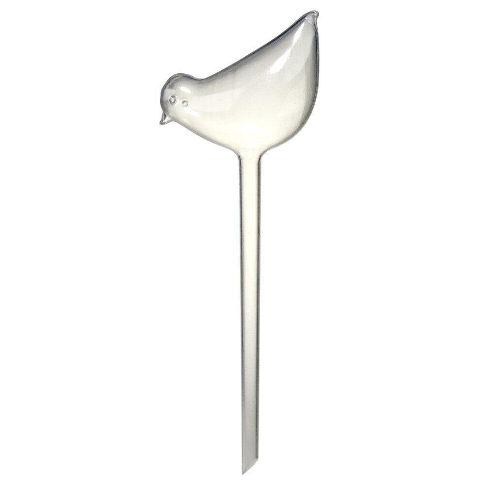 Arrosage goutte à goutte déco plastique transparent H25cm (2 modèles)