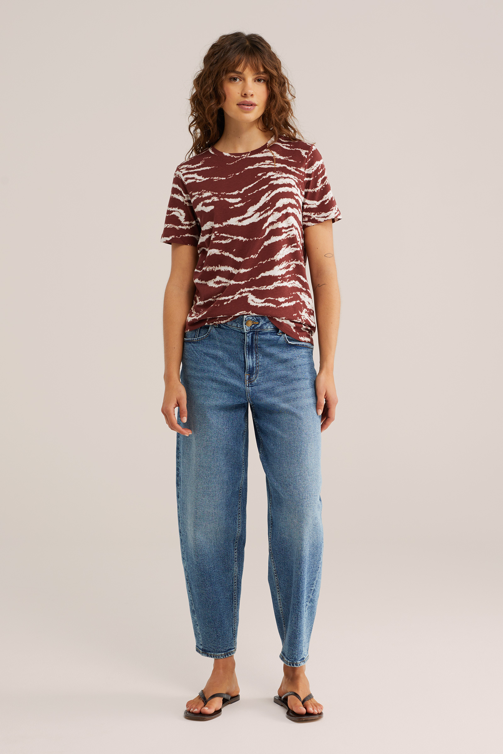 Dames T-shirt met print