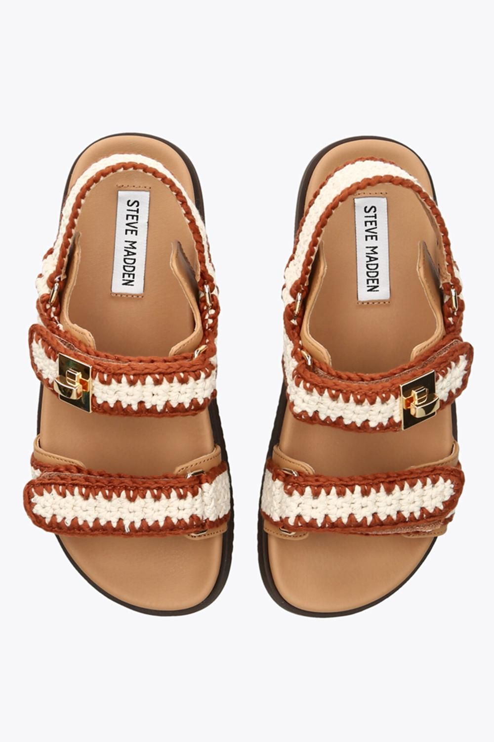 STEVE MADDEN Mona Sandal Tan' Sandals
