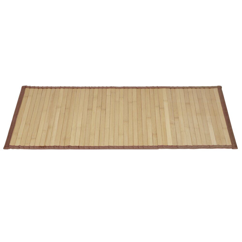 Tapis salle de bain bambou