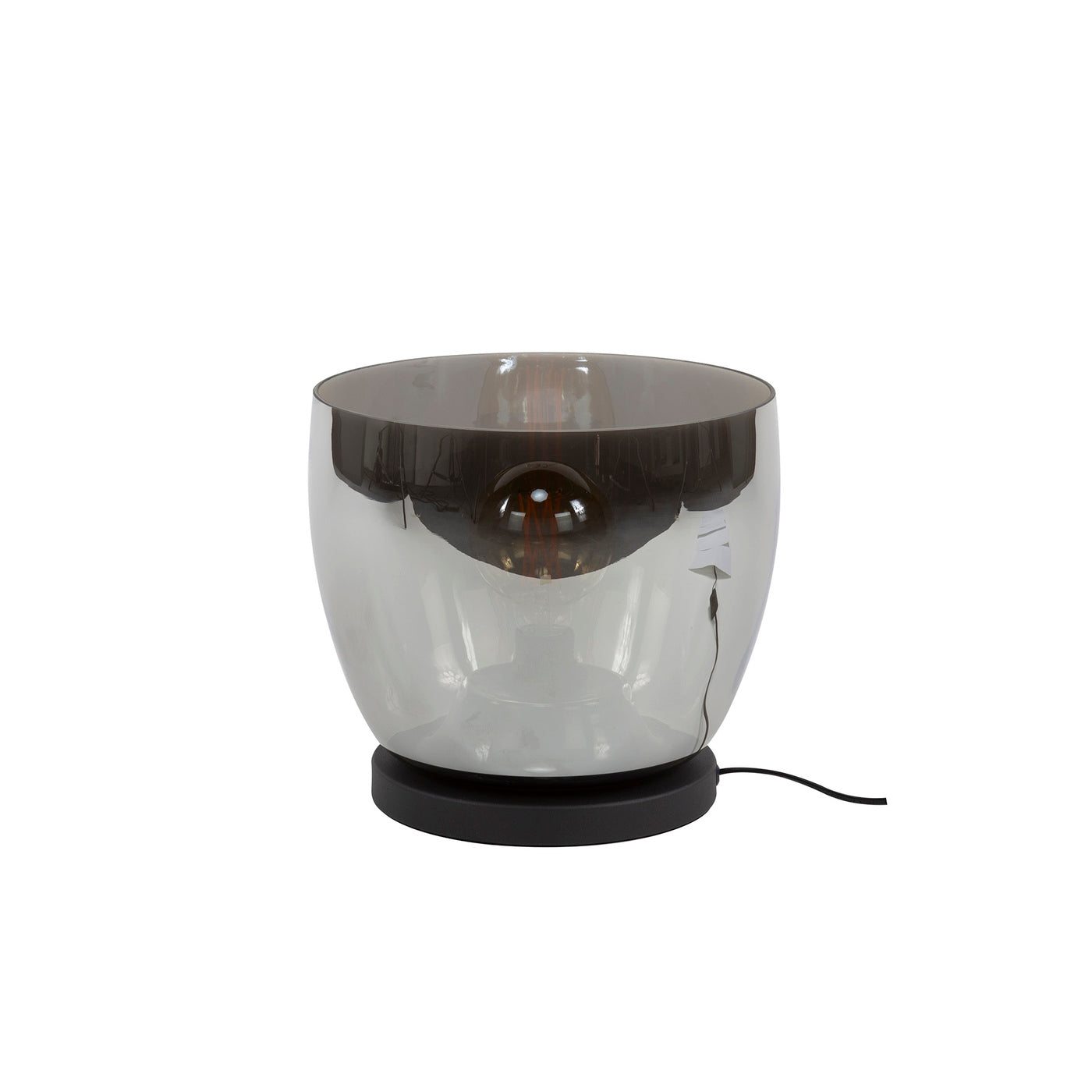 Giga Meubel Vloerlamp Up L - Smoke Glas - 1-Lichts - 29x29x27cm