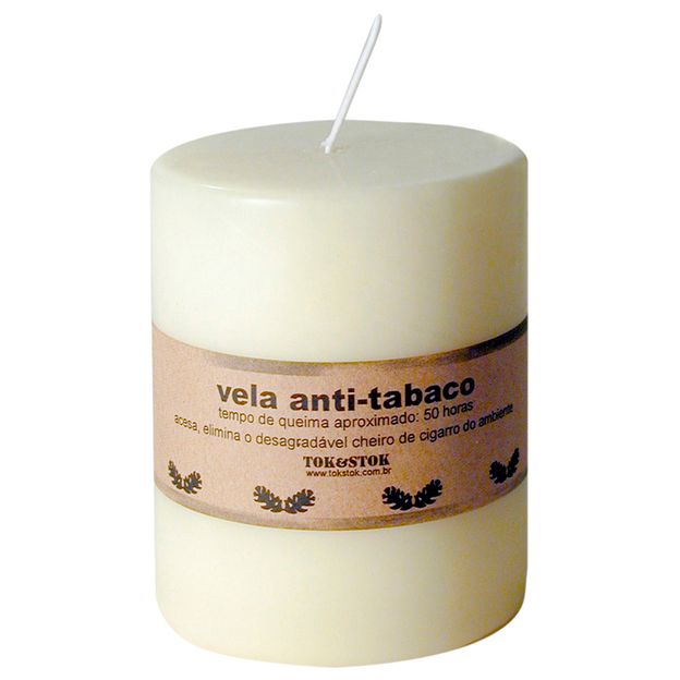 VELA ANTITABACO 9 CM X 8 CM