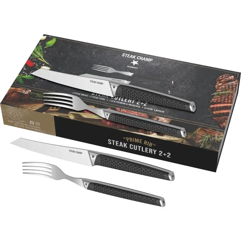 Steakbesteck-Set 4-teilig Prime Rib