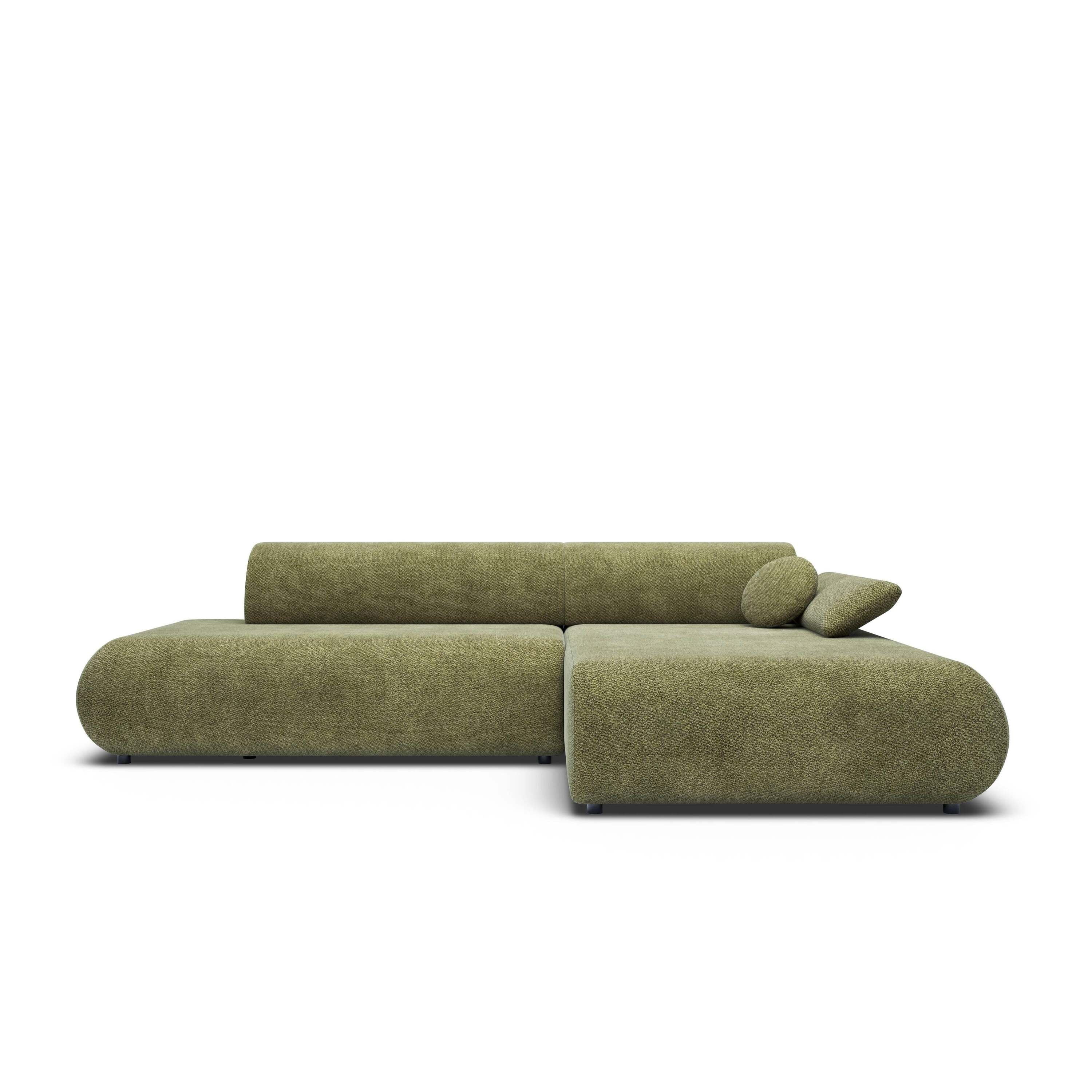 by fonQ Wisp Hoekbank met Chaise Longue Rechts met Slaapfunctie - Chen