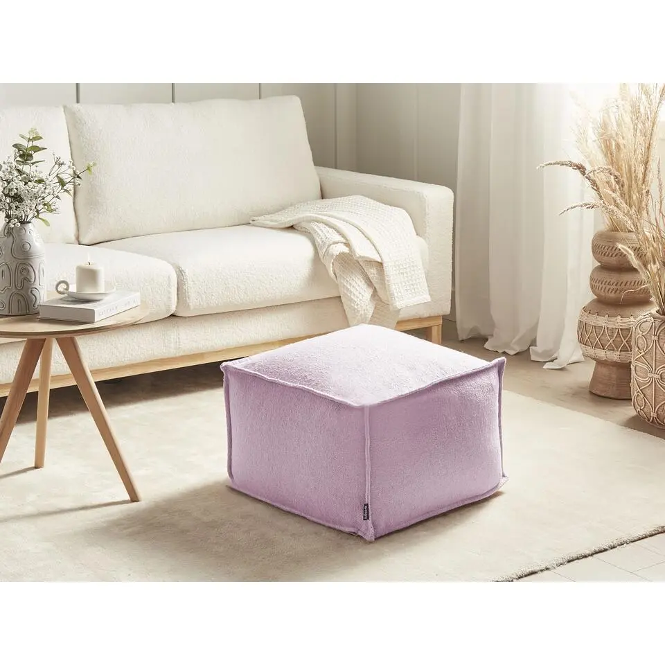 SHERALI - Poef - Roze - Katoen