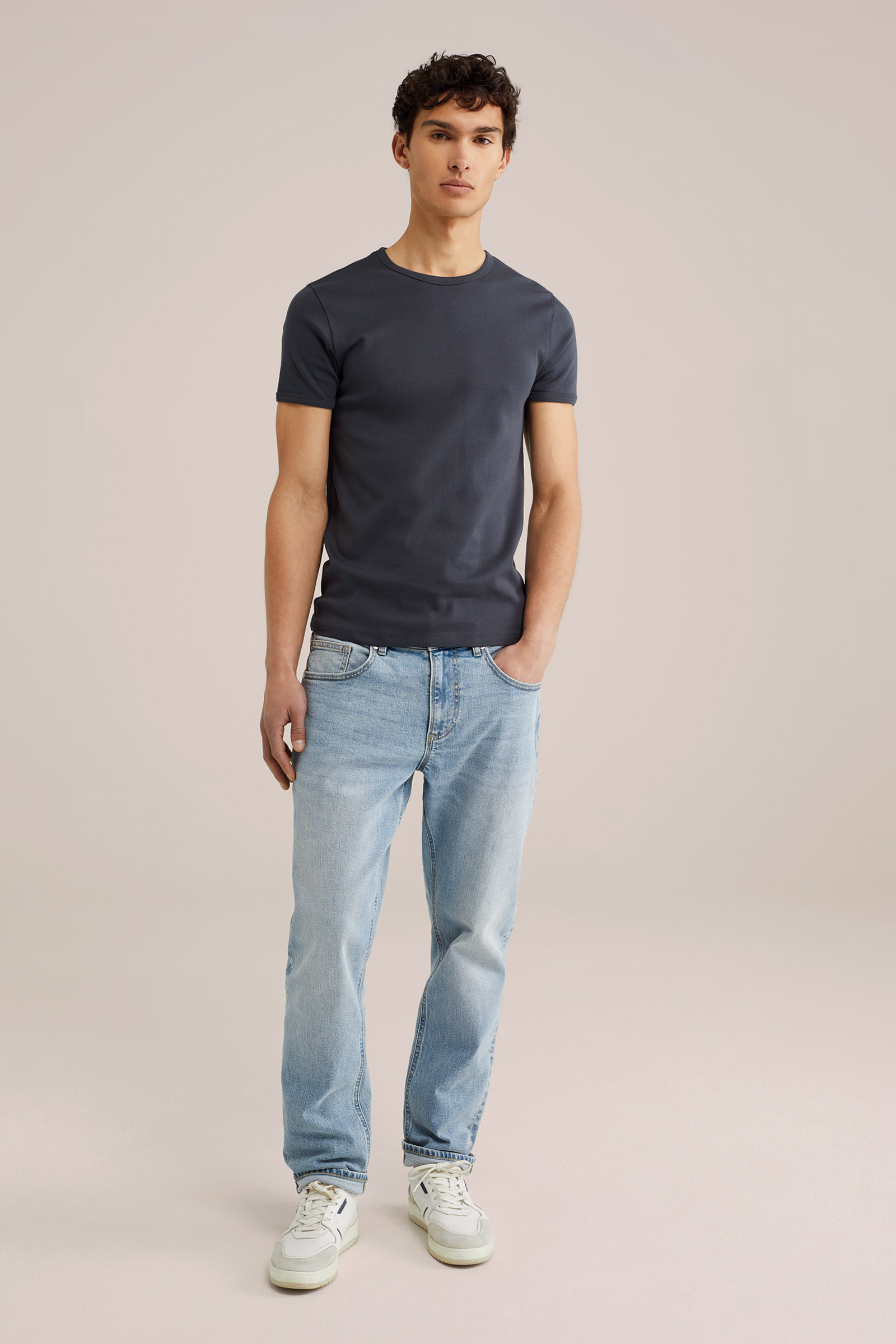 Heren Slim fit T-shirt