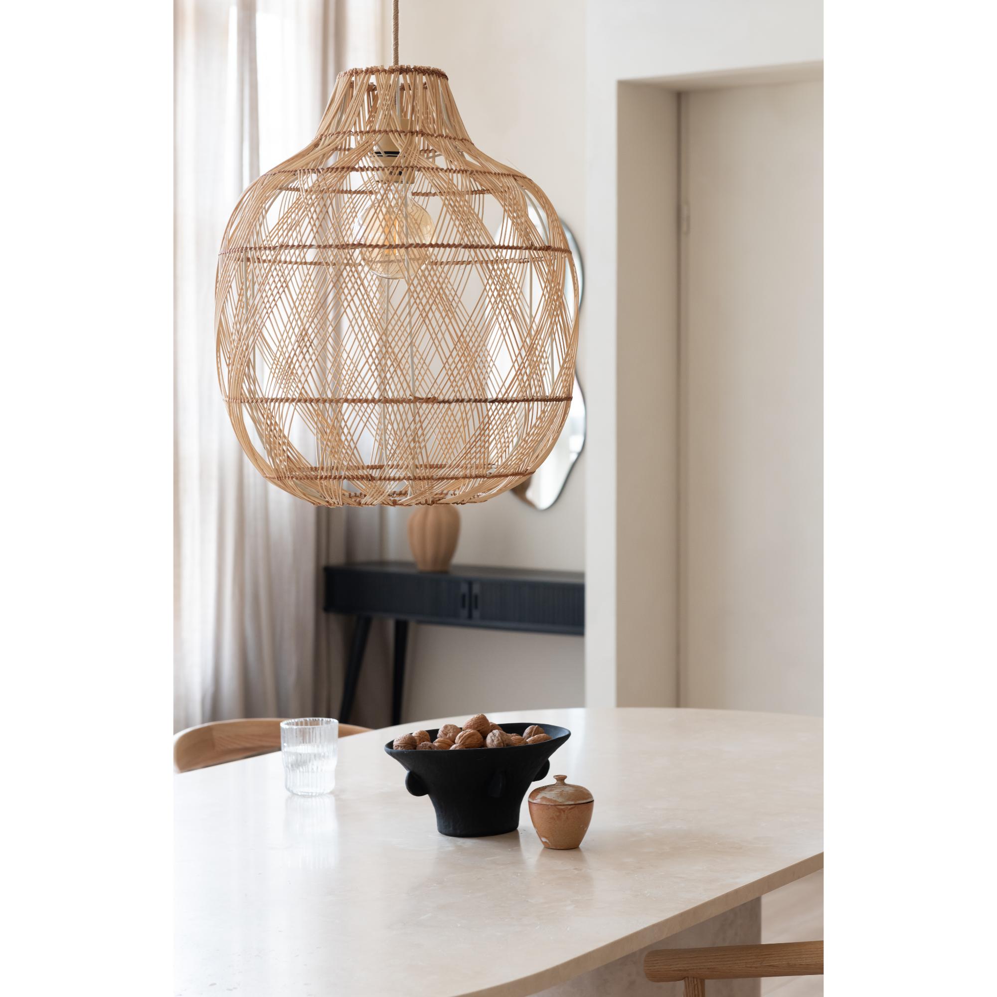 GOOD&MOJO Hanglamp Mendoza - Naturel - Ø40cm