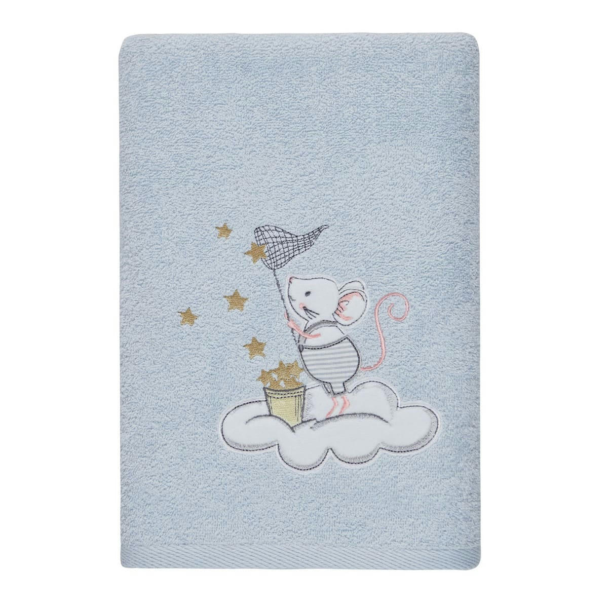MOUSKY - Drap de bain enfant  ciel