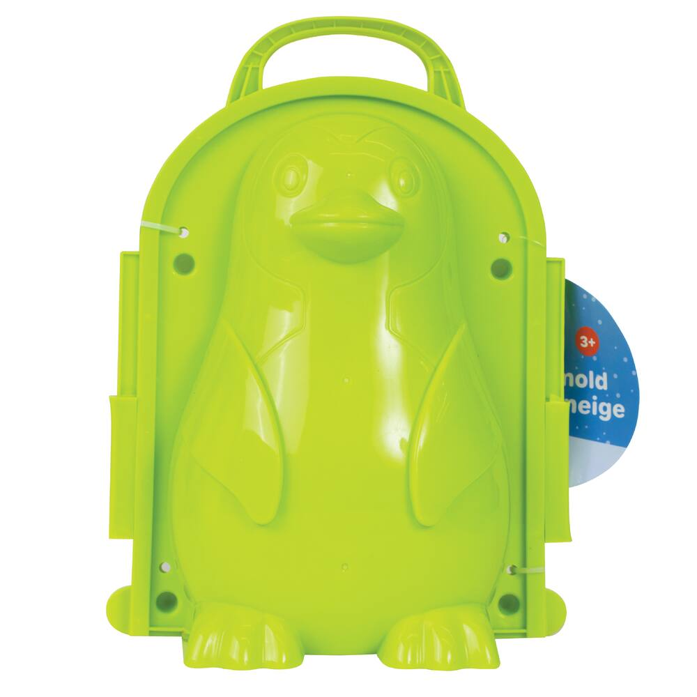 Snow Fun  Kids' Penguin Snowball Maker Mold Clip, Winter Outdoor Snow Toy, Assorted, Ages 3+