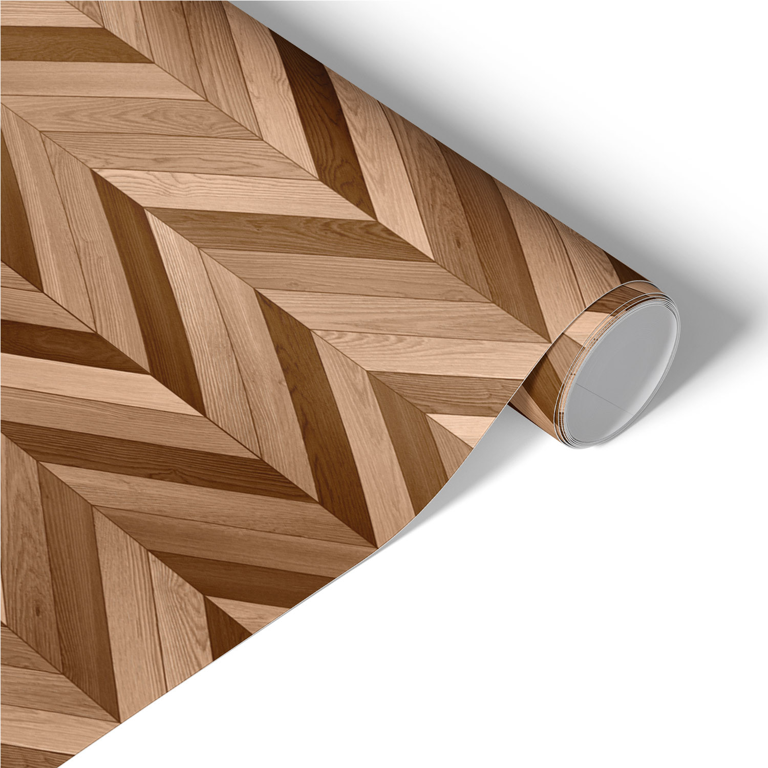 Okleina meblowa Geometryczne drewno 50x100 Folia samoprzylepna Dąb
