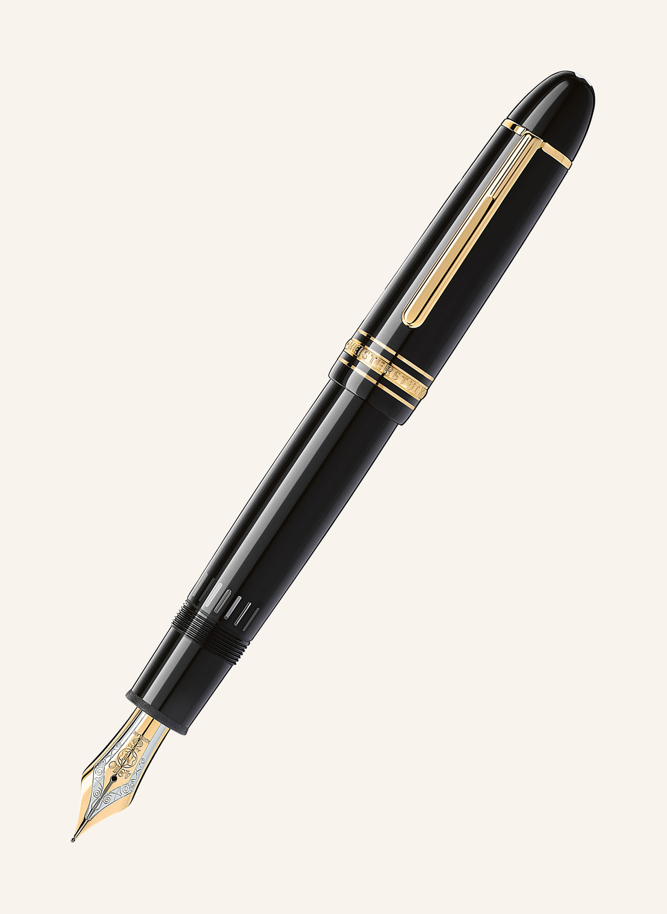 MONTBLANC Füllfederhalter MEISTERSTÜCK GOLD-COATED 149