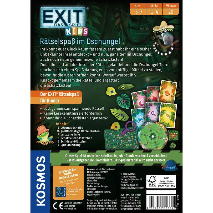 Brettspiel Exit Kids