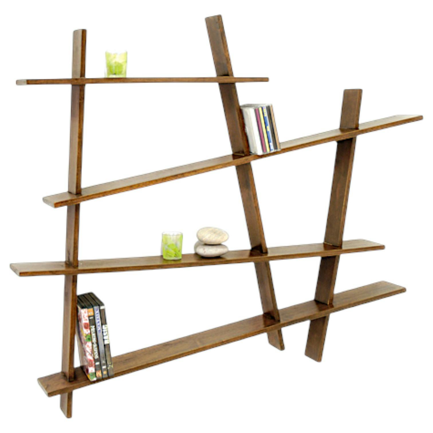 Etagère déstructurée bois massif MAORI