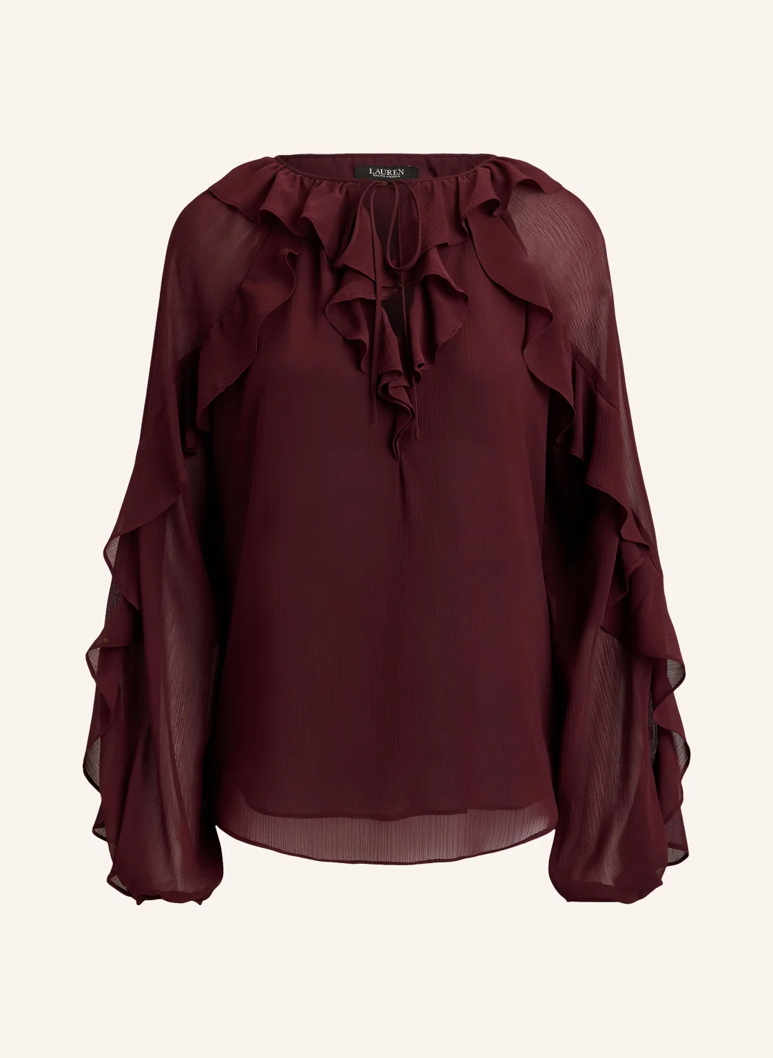 LAUREN RALPH LAUREN Blusenshirt mit Volants