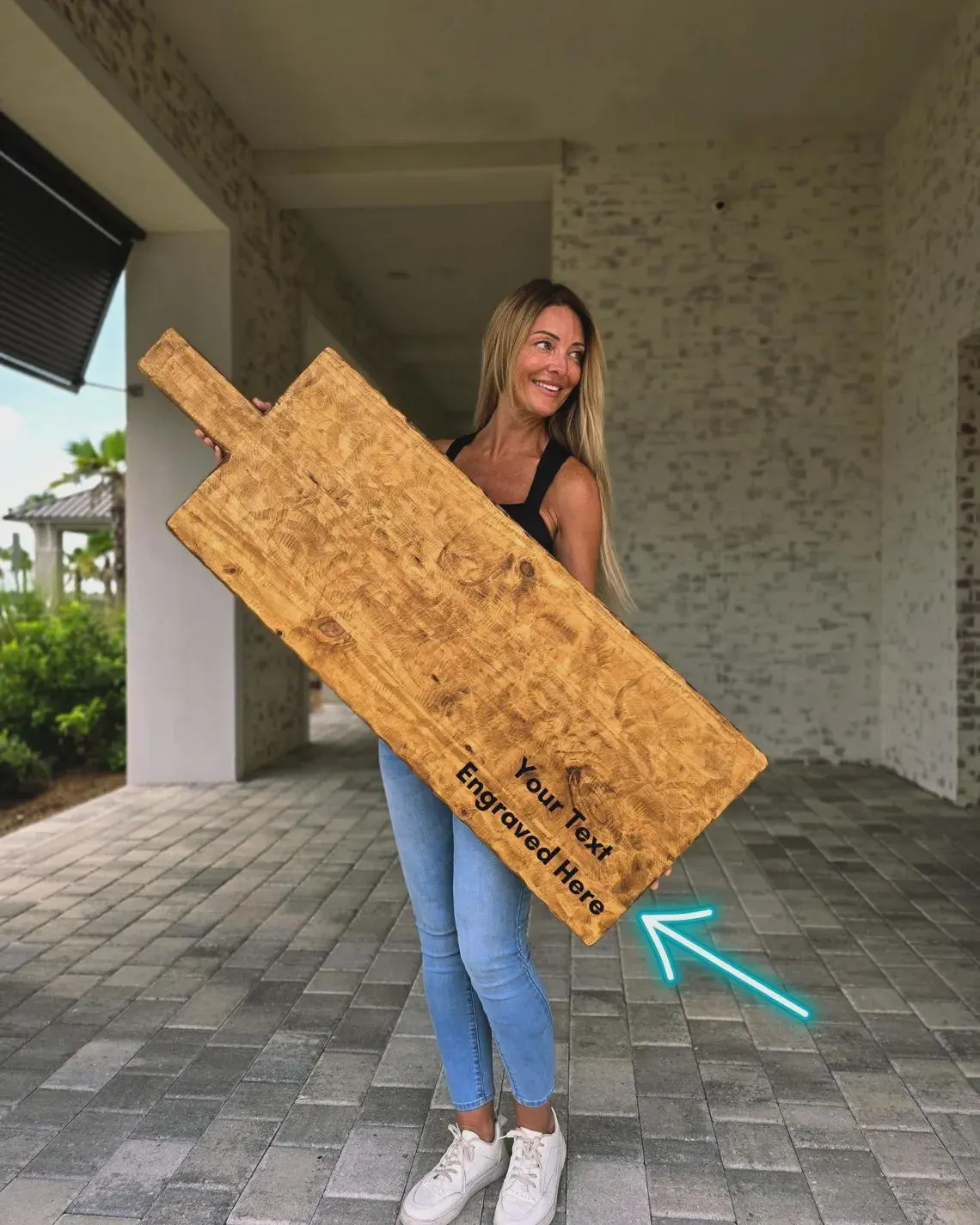 Extra Large Personalized Charcuterie Board - XXL Cutting Board Grazing Table Platter for Meat and Cheese Wedding Buffet Tray 6 sizes