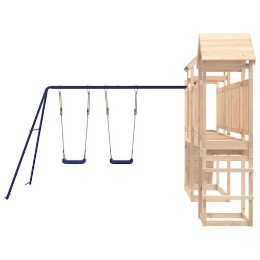 NNEVL Outdoor Playset Solid Wood Pine
