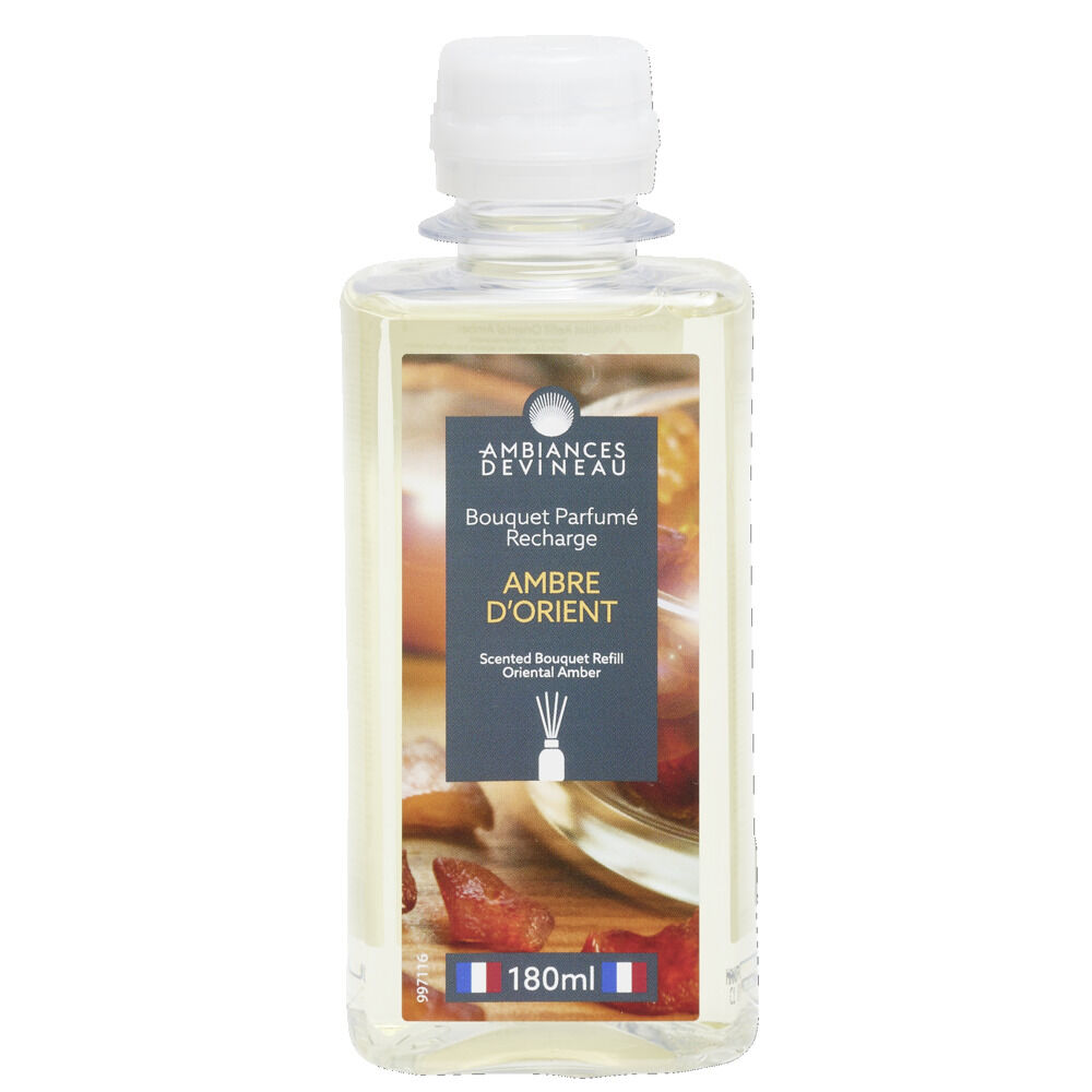 Recharge bouquet parfumé Ambiances Devineau ambre d'Orient 180ml