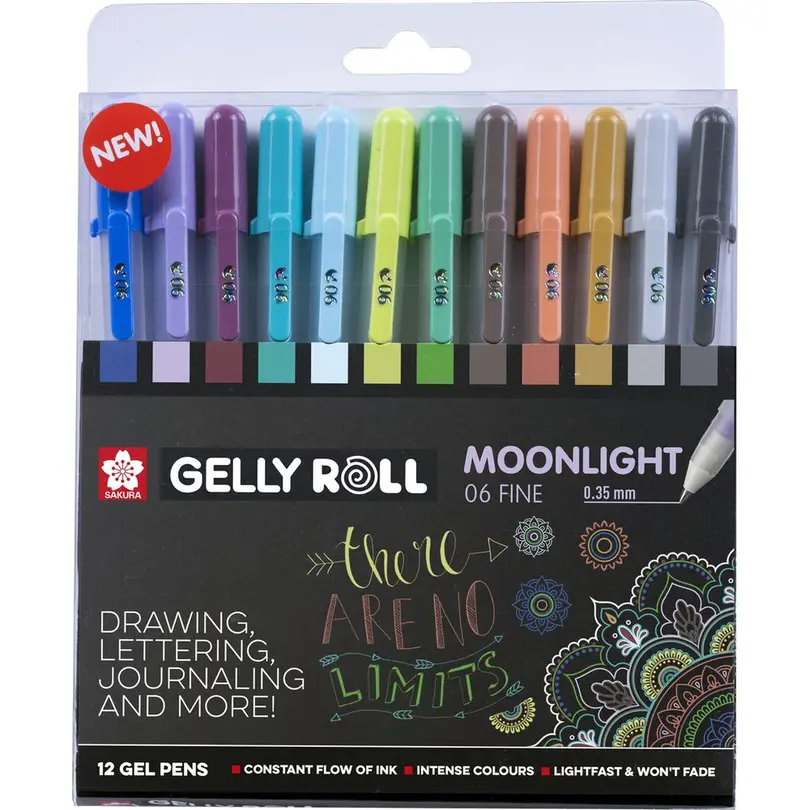 Kugelschreiber 12er-Set Gelly Roll Moonlight Universe