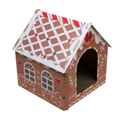 TIAKI Gingerbread House for Cats