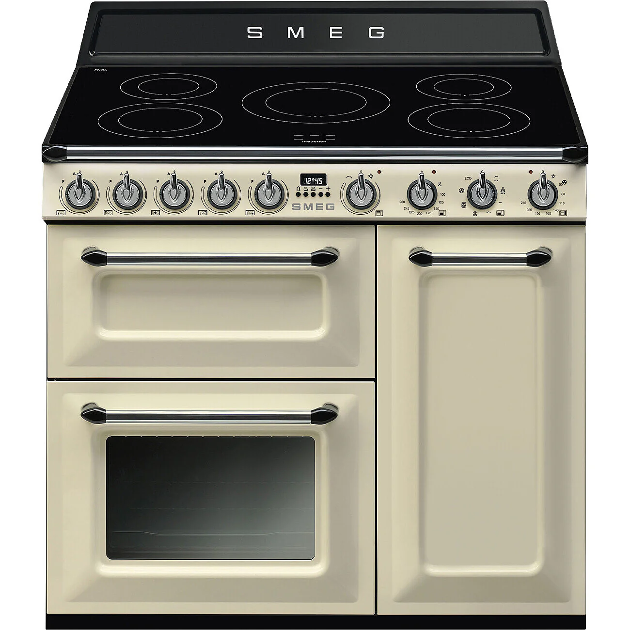 90cm Victoria Electric Range Cooker Slate Grey