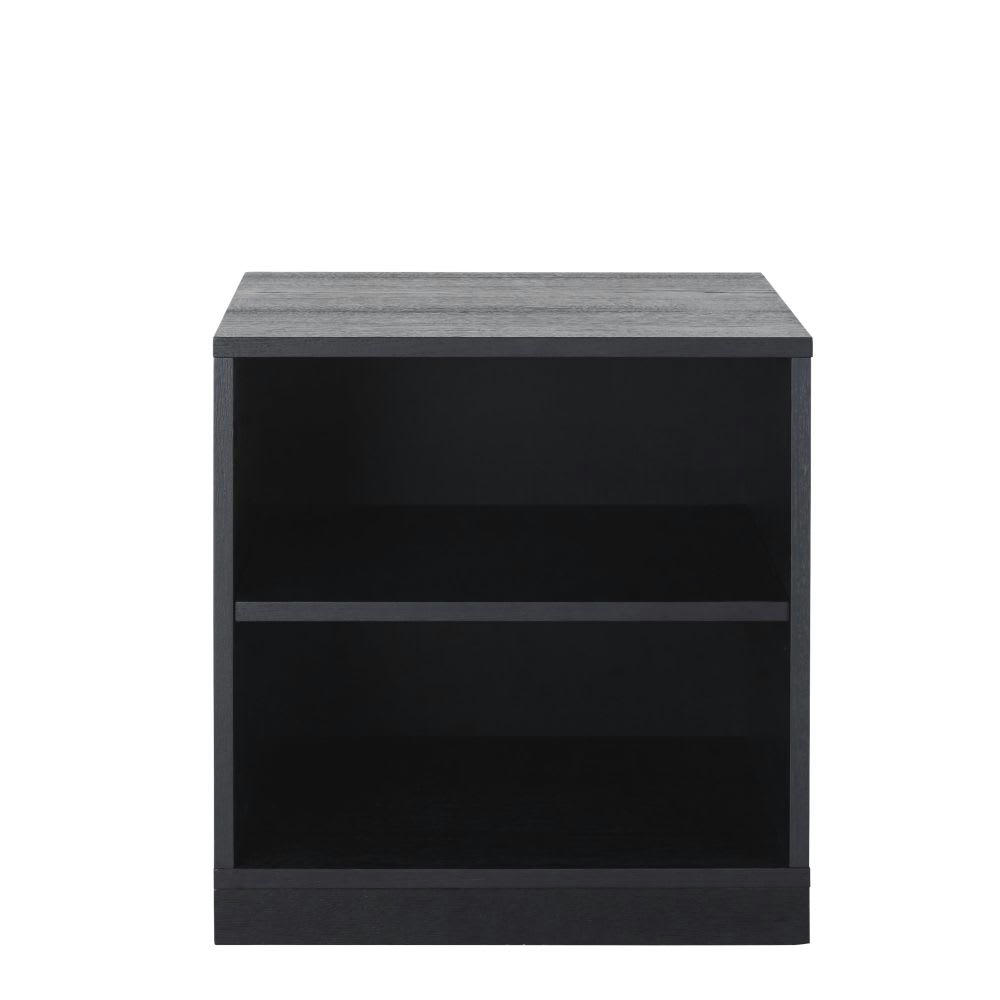 Compo - Caisson pour buffet modulable 1 étagère noir
