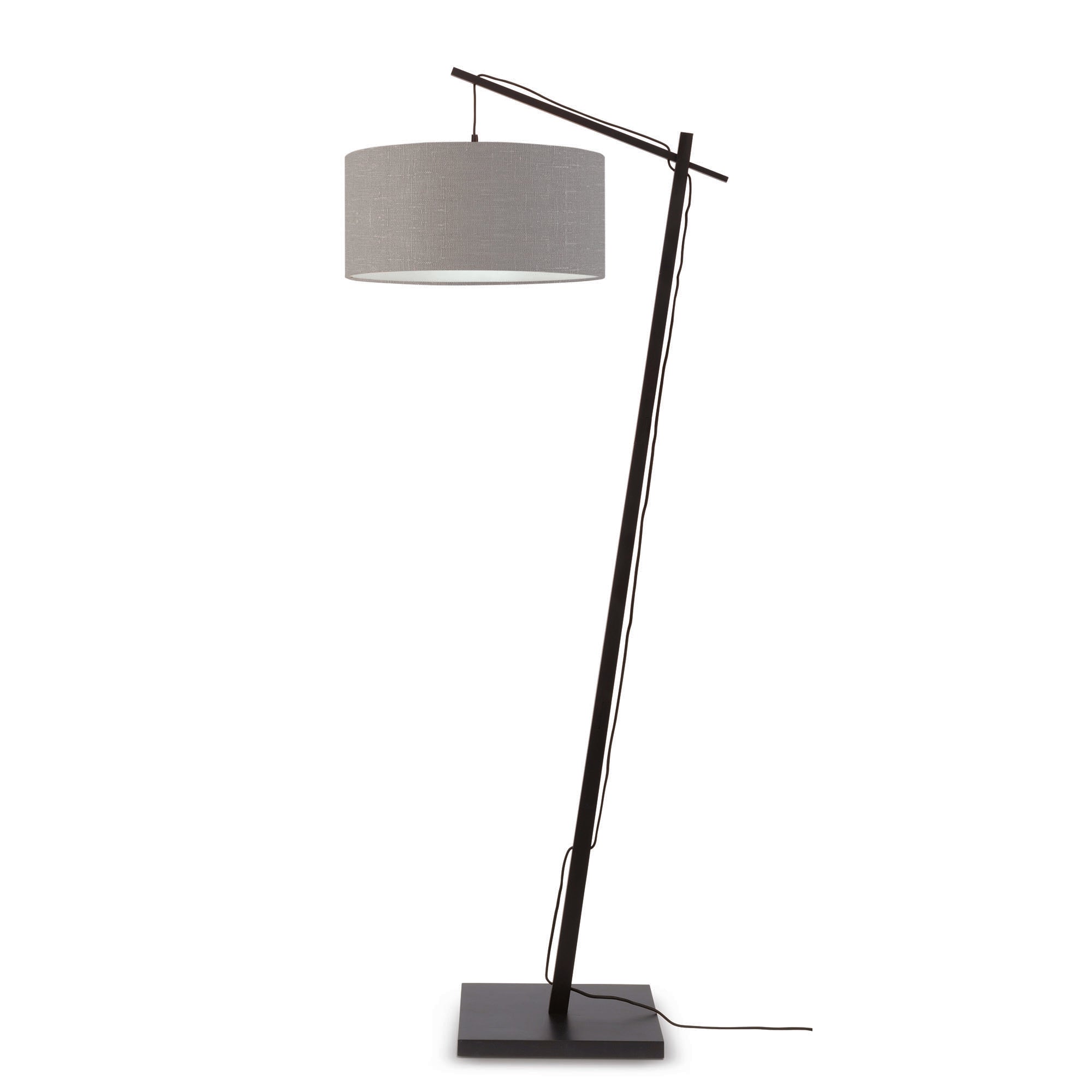 GOOD&MOJO vloerlamp Andes - grijs - Ø47cm