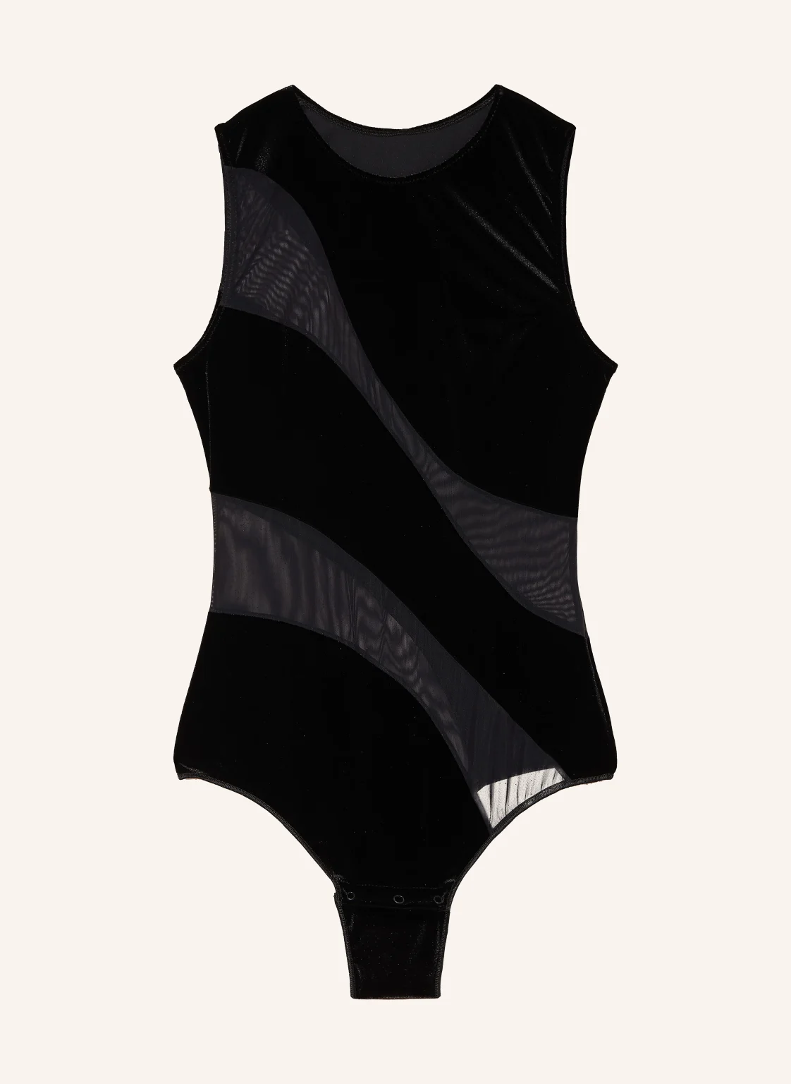UNDRESS CODE String-Body mit Samt