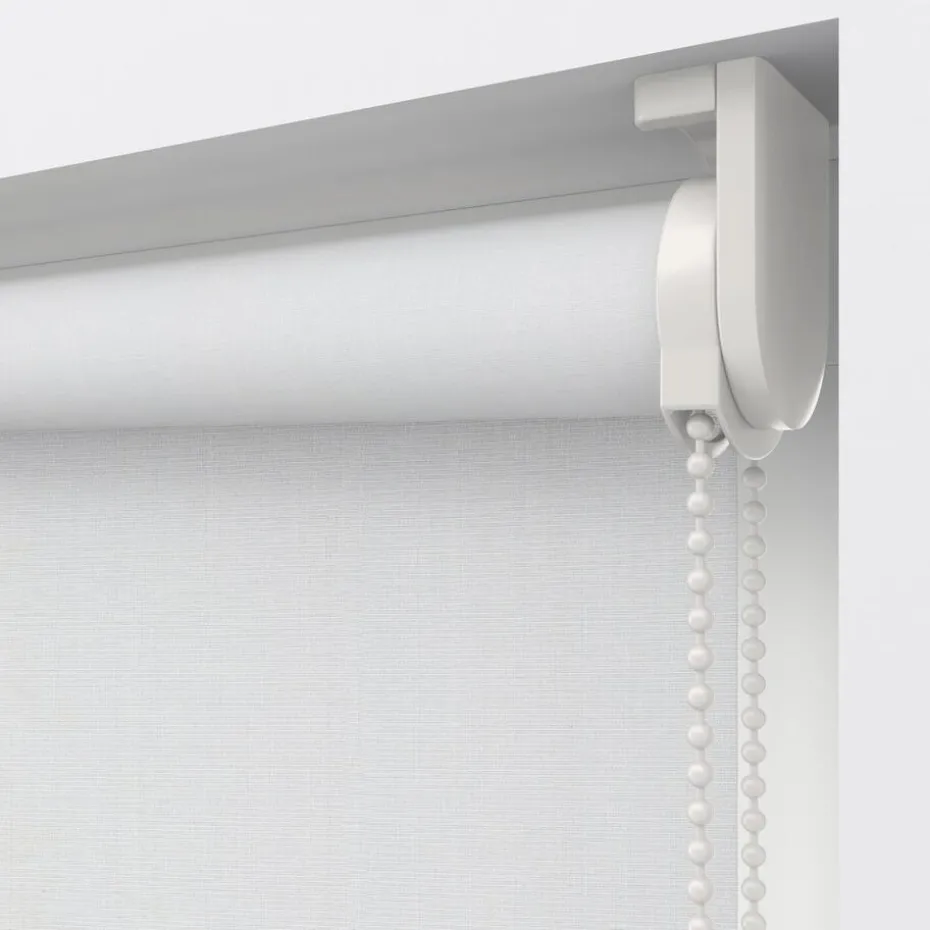 Kwantum Rolgordijnen | Fenstr Rolgordijn Jara  Lichtdoorlatend Wit