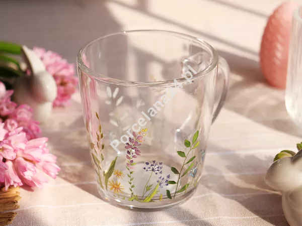 Kubek szklany Toronto 350 ml Altom Design - Wiosenne przebudzenie 07.KT.3511