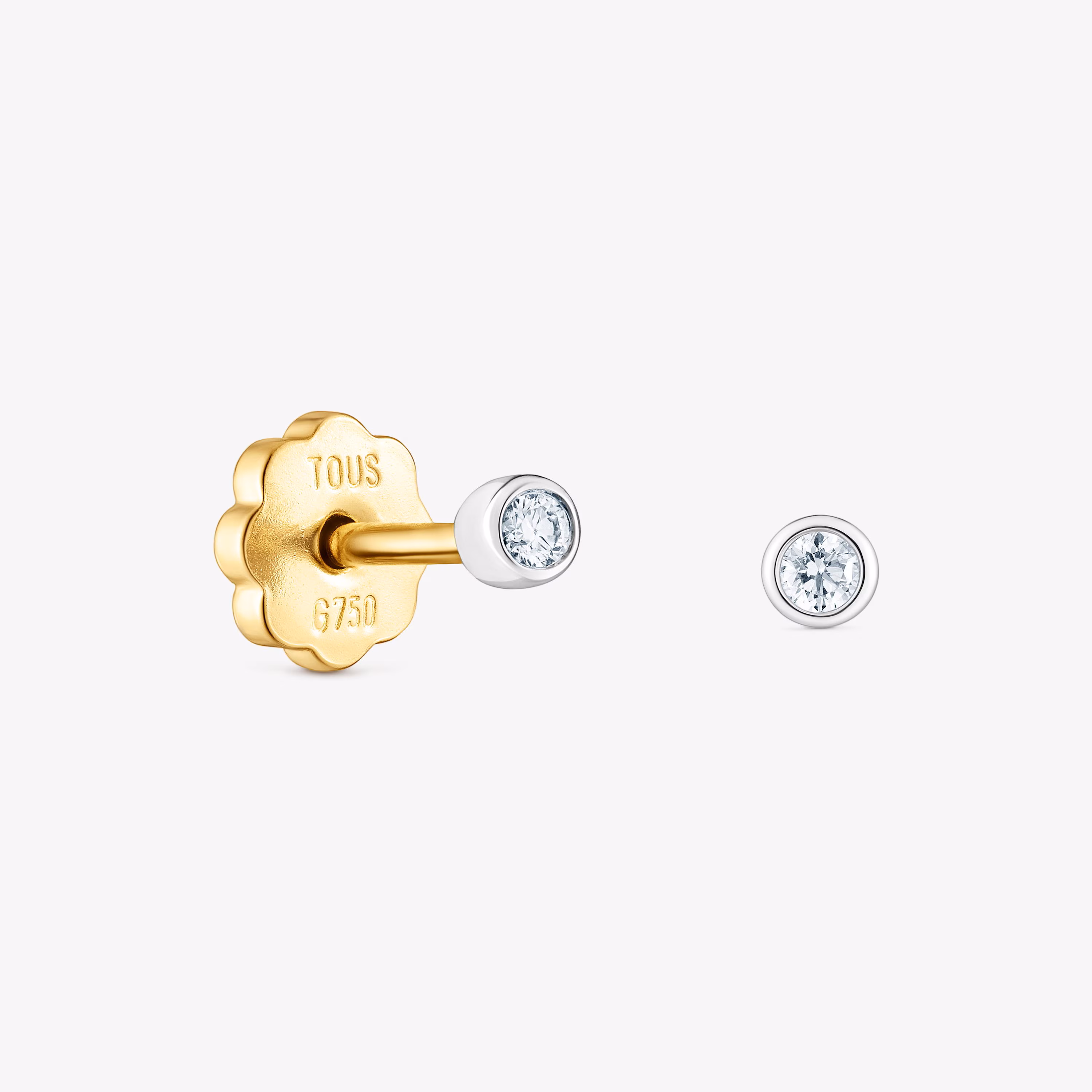 Pendientes de oro blanco y diamantes TOUS Diamonds