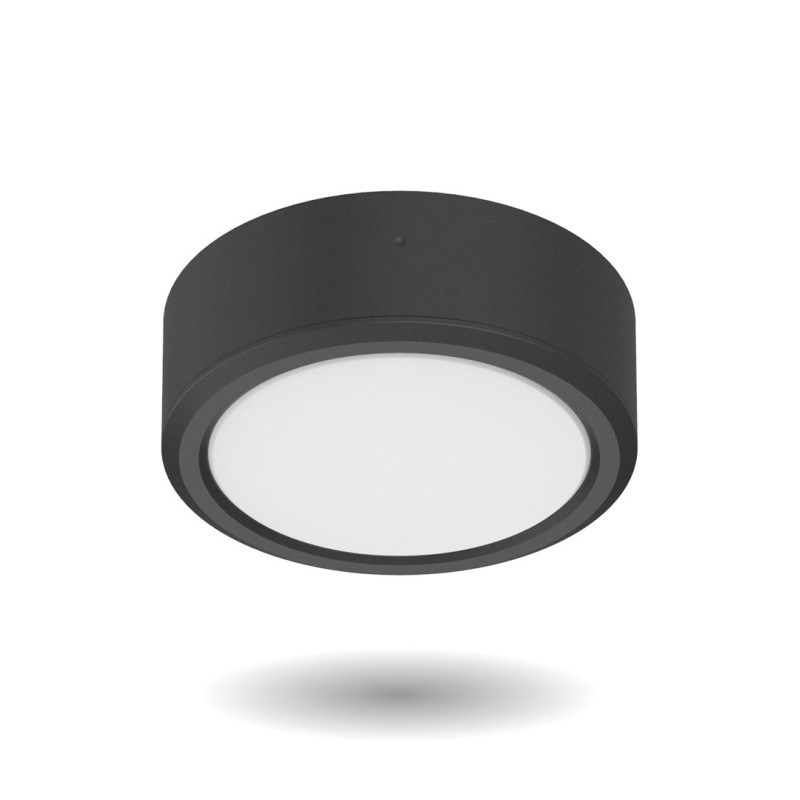 Spot encastrable LED Downlight noir blanc dimmable IP44 800 lm 8 W XANLITE
